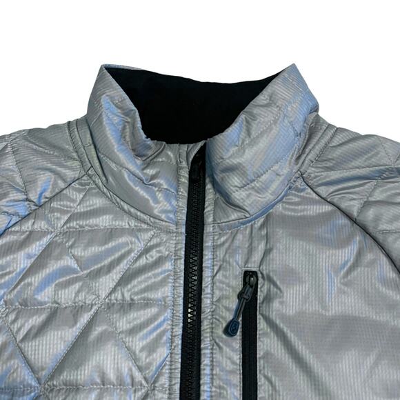 Smartwool Men's Propulsion 60 Hybrid 1/2 Zip Insulated Jacket Gray Size Medium - Picture 4 of 12